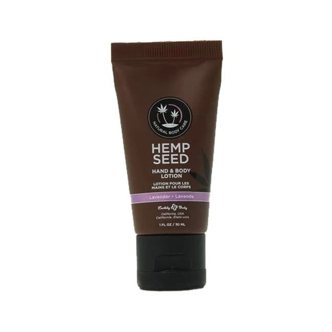 Earthly Body Hand & Body Velvet Lotion Lavender 1oz Tube, image 1