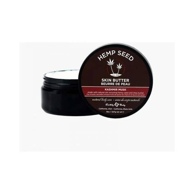 Earthly Body Hemp Seed Skin Butter Kashmir Musk 8 oz, image 1