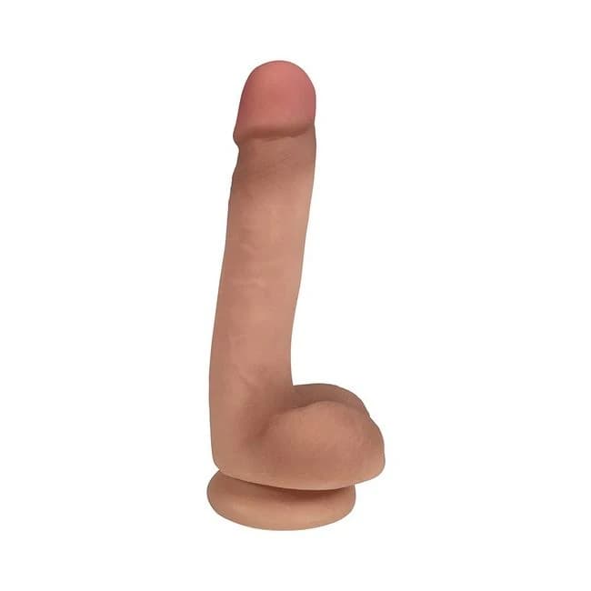 Easy Rider Bioskin Dual Density Dong with Balls, image 1