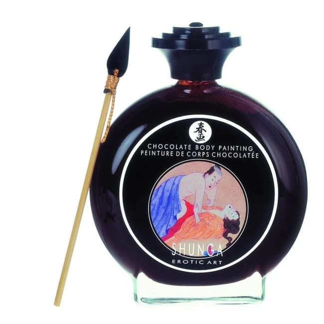 EDIBLE BODY PAINT APHRODISIAC CHOCOLATE 3.5 OZ - Image 1