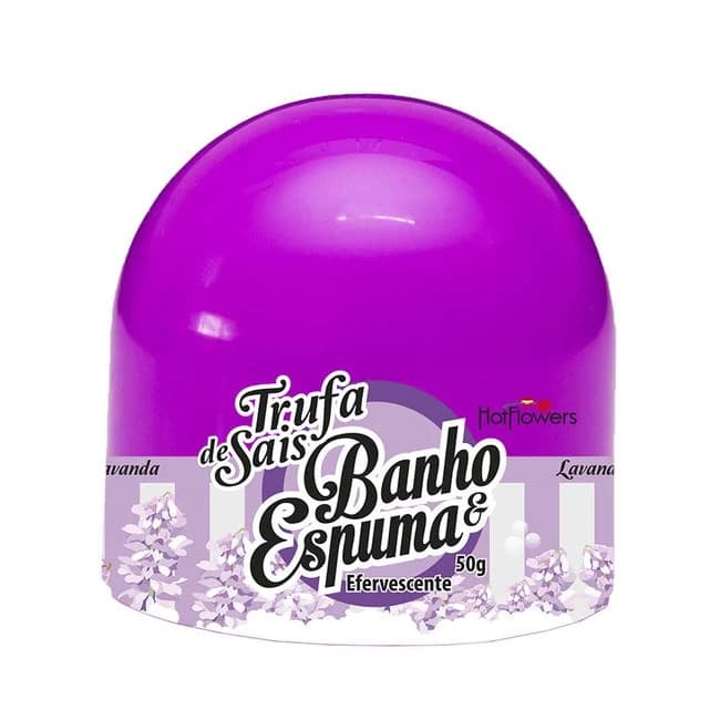 Effervescent Salt Truffle Herbal Lavender Fragrance 50g, image 1