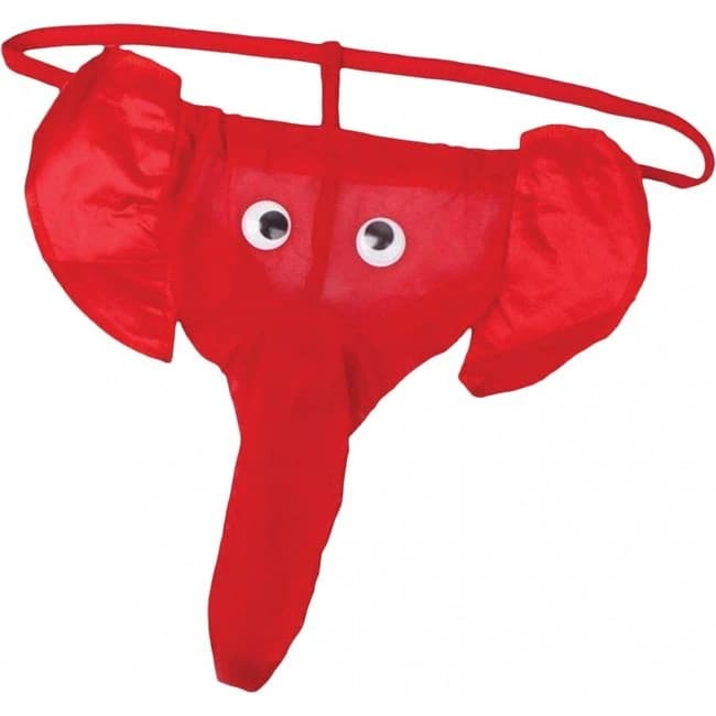 ELEPHANT THONG RED - Image 1