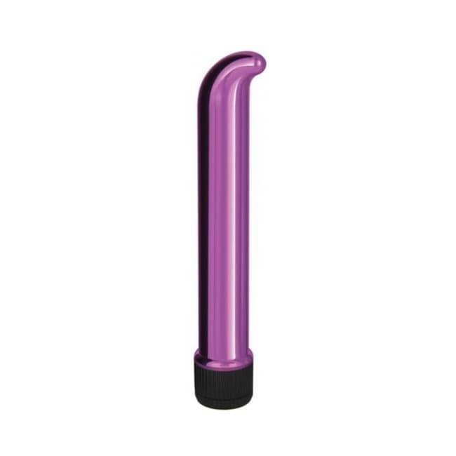 Erotic Toy Company Chrome Classics 7 Inch G Spot Vibe Pink, image 1