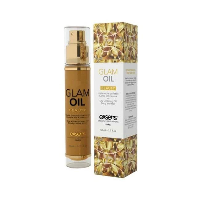 Exsens of Paris Beauty Glam Oil with Glitter 1.7oz, image 1