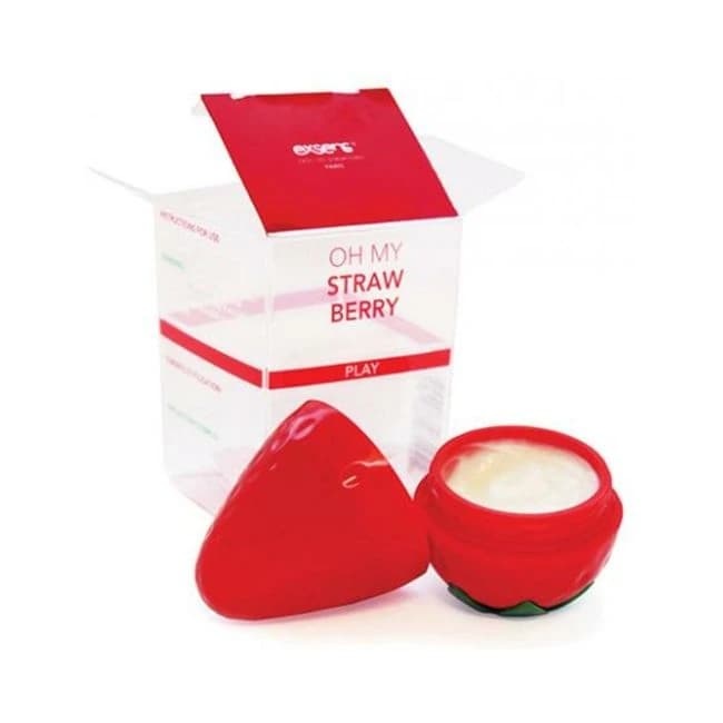 Exsens of Paris Nipple Cream Oh My Strawberry .27oz, image 1