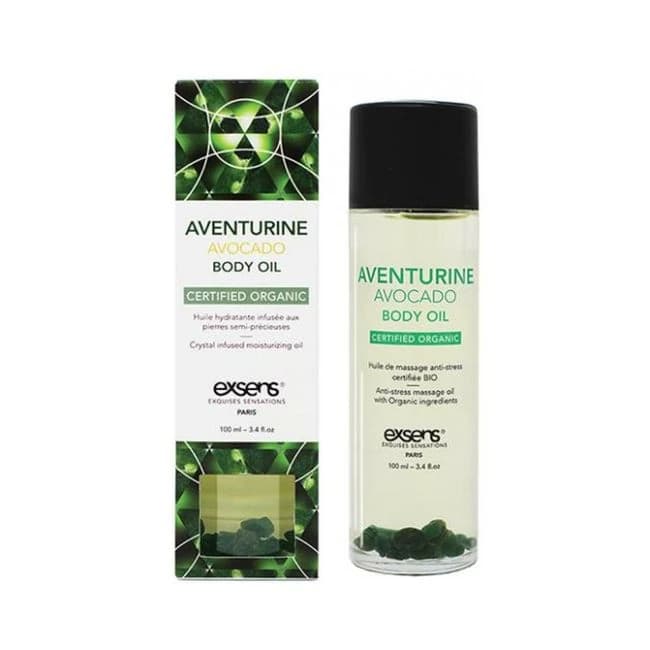 Exsens Organic Body Oil w/ Stones - Adventure Avocado 100 ml, image 1