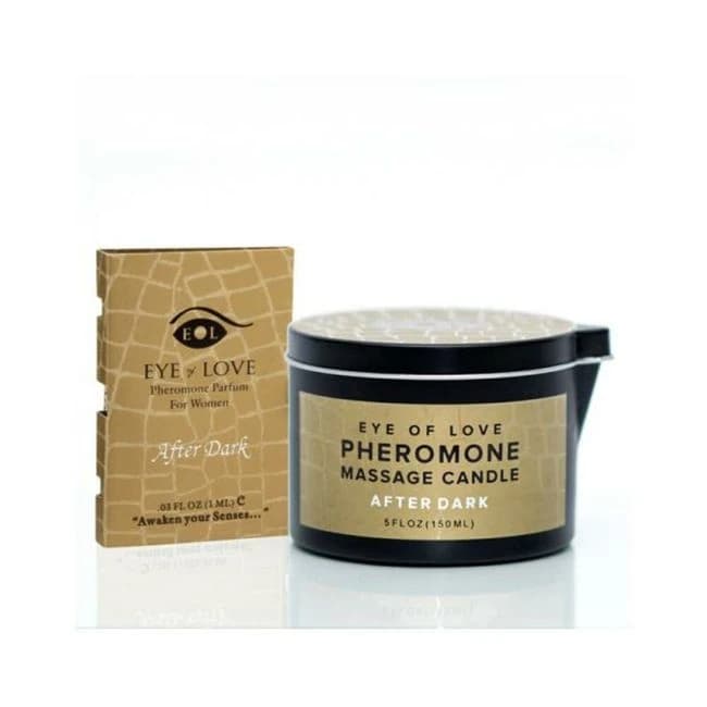Eye of Love After Dark Attract Him Pheromone Massage Candle, image 1