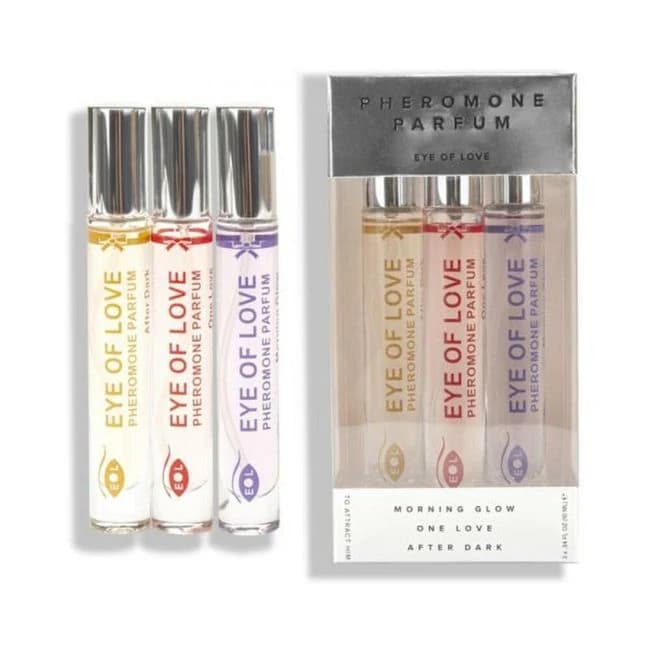 Eye of Love Attract Him Pheromone Parfum 3-Piece Set 10 ml, image 1
