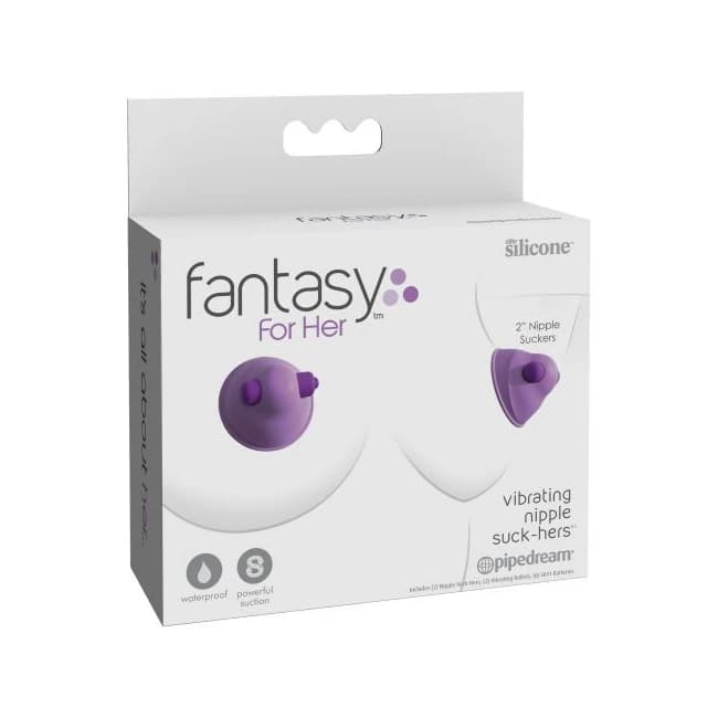Fantasy for Her Vibrating Nipple Suck- Hers - Image 1 Fantasy for Her Vibrating Nipple Suck- Hers - Image 1