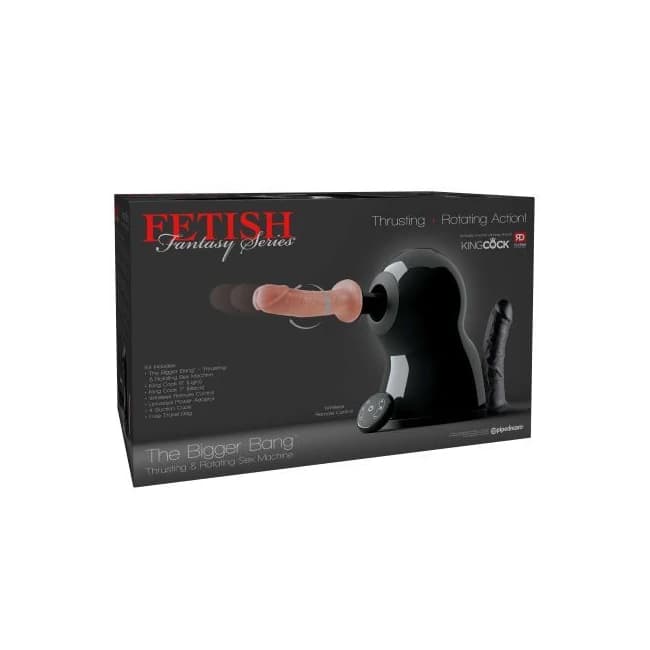 Fetish Fantasy Bigger Bang Thrusting & Rotating Sex Machine - Image 1 Fetish Fantasy Bigger Bang Thrusting & Rotating Sex Machine - Image 1