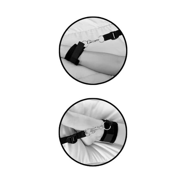 Fetish Fantasy Limited Edition Wraparound Mattress Restraints, image 1