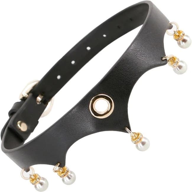 Fetish & Fashion Jezebel Collar Black - Image 1 Fetish & Fashion Jezebel Collar Black - Image 1