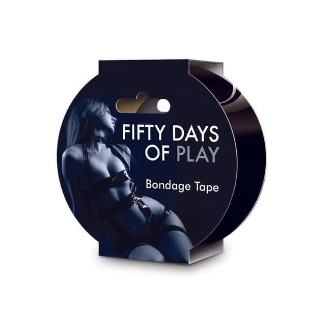 Fifty Days of Play Bondage Tape Black - Image 1