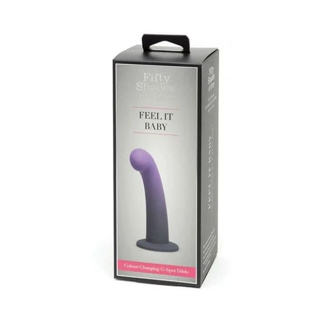 Fifty Shades of Grey Feel It Baby Colour-Changing G-Spot Dildo, image 1