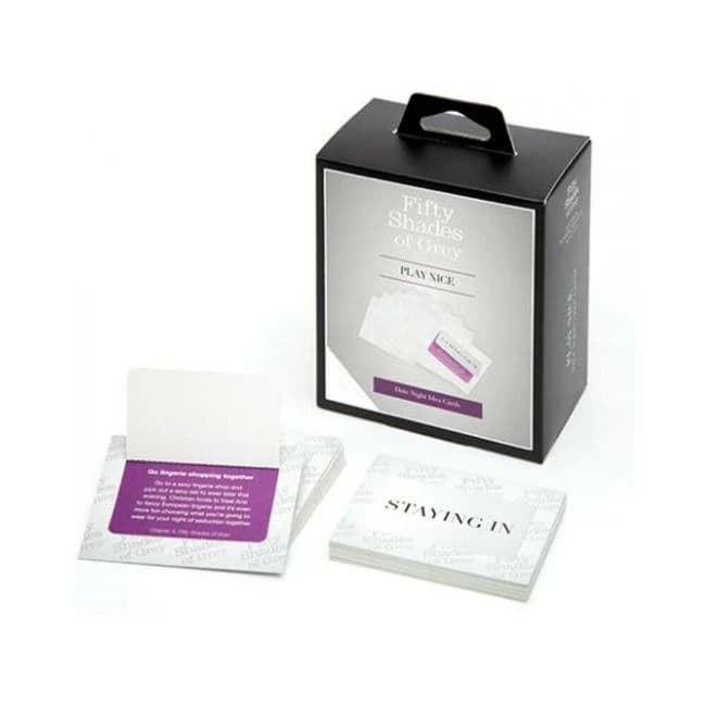 Fifty Shades of Grey Play Nice Date Night Card Game, image 1