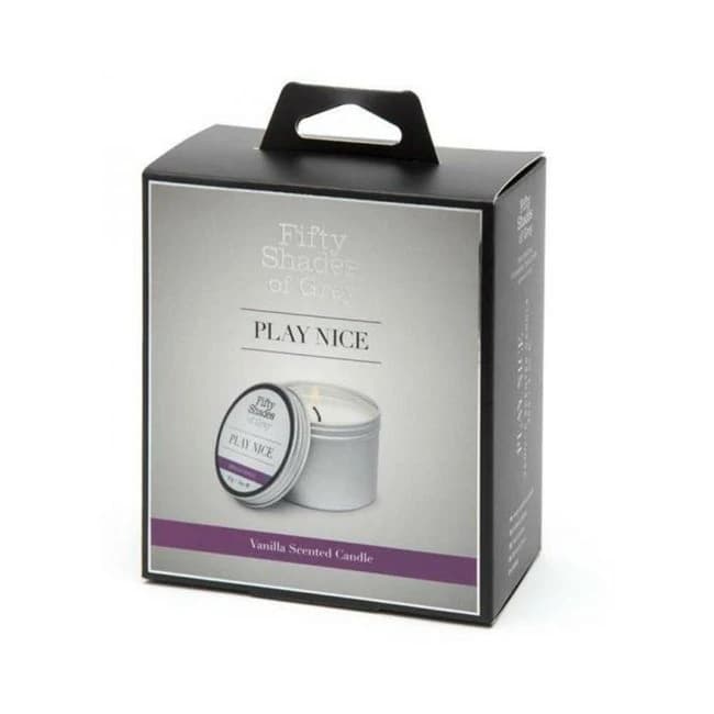Fifty Shades of Grey Play Nice Vanilla Candle 90 g, image 1