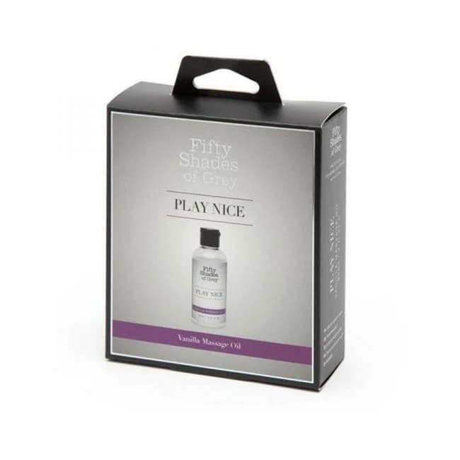 Fifty Shades of Grey Play Nice Vanilla Massage Oil 90 ml, image 1