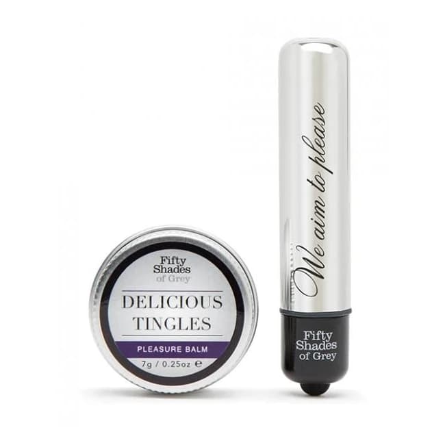 Fifty Shades of Grey Pleasure Overload Delicious Tingles Gift Set 2 Pieces, image 1