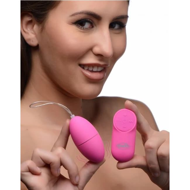 Frisky Scrambler 28x Vibrating Egg W/ Remote, image 1
