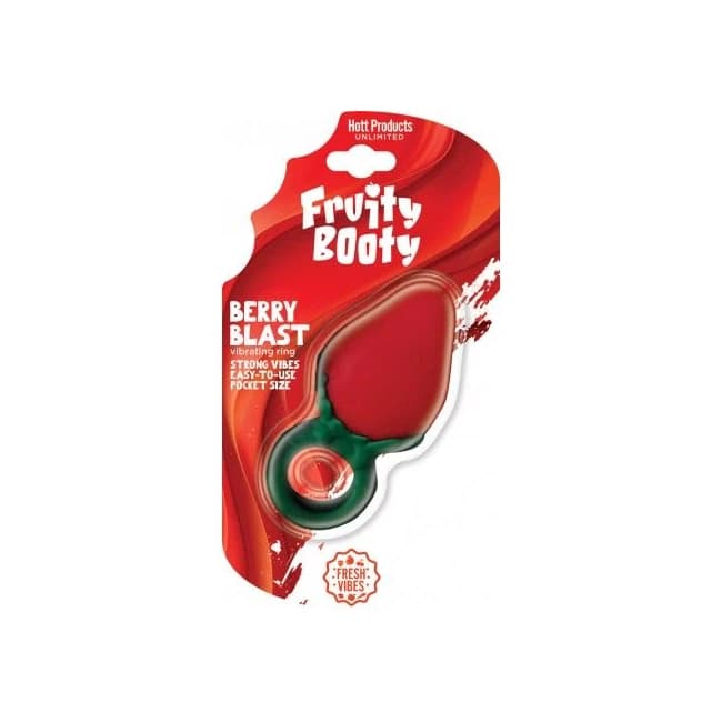 Fruity Booty Berry Buzz Strawberry Vibe Ring Liquid - Image 1