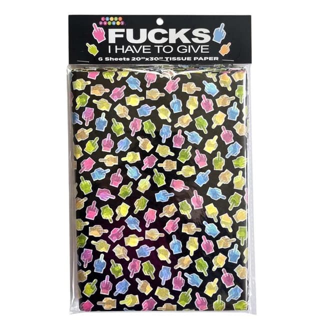 Fucks to Give Tissue Paper - Image 1