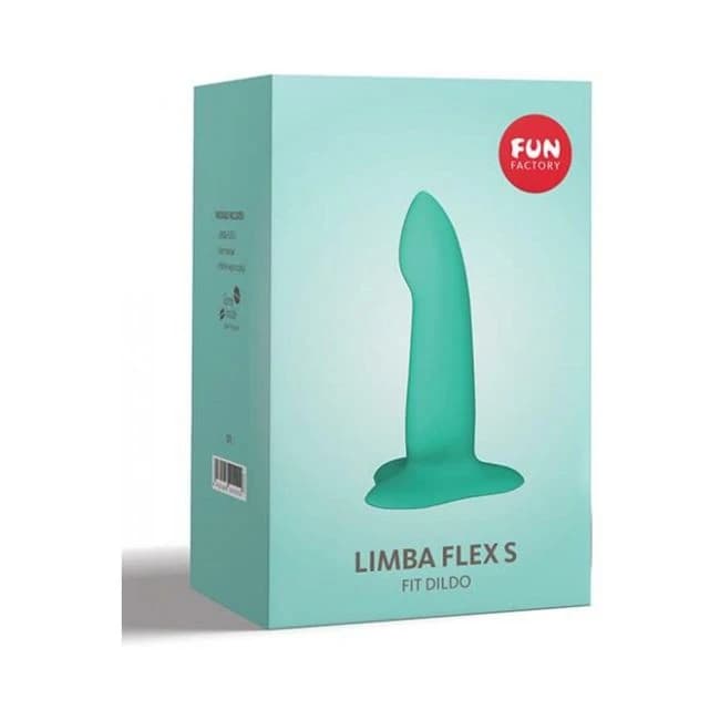 Fun Factory Limba Flex Dildo - Small Caribbean Blue, image 1
