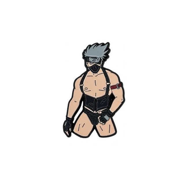 Geeky & Kinky Scarecrow of the Field Enamel Pin, image 1