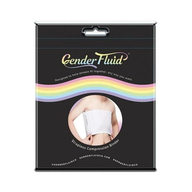 Gender Fluid Strapless Chest Compression Binder, image 1