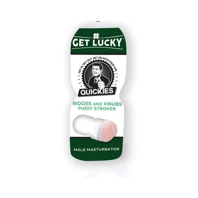 Get Lucky Quickies Ridges and Knubs Pussy Stroker Male Masturbator, image 1