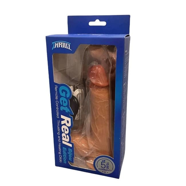 Get Real Bijou Edition Remote Controlled Thrusting Heating Dildo, image 1