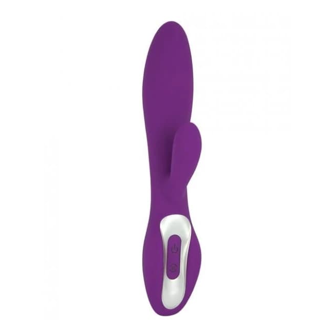 Gigaluv Vega Duplex Purple Rabbit Style Vibrator, image 1