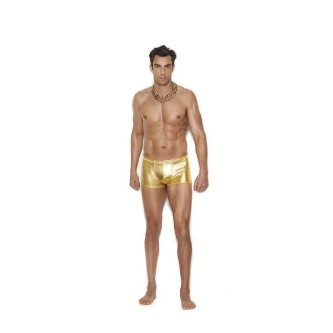 Gold Lame Boxer Brief L/xl - Image 1