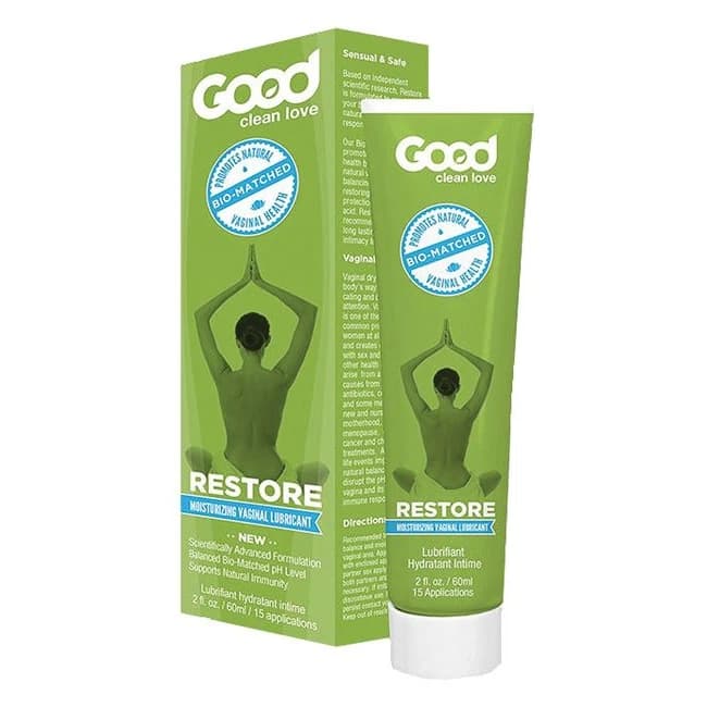 Good Clean Love Restore Moisturizing Vaginal Gel 2 Oz (net) - Image 1 Good Clean Love Restore Moisturizing Vaginal Gel 2 Oz (net) - Image 1