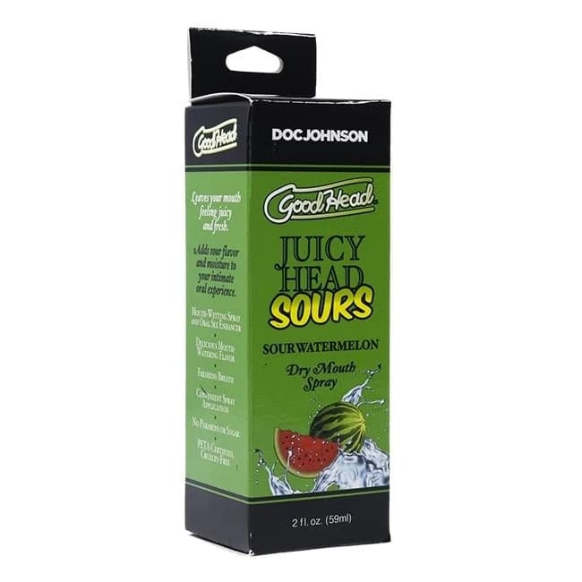 GOODHEAD JUICY HEAD SOURS MOUTH SPRAY WATERMELON 2 OZ - Image 1 GOODHEAD JUICY HEAD SOURS MOUTH SPRAY WATERMELON 2 OZ - Image 1