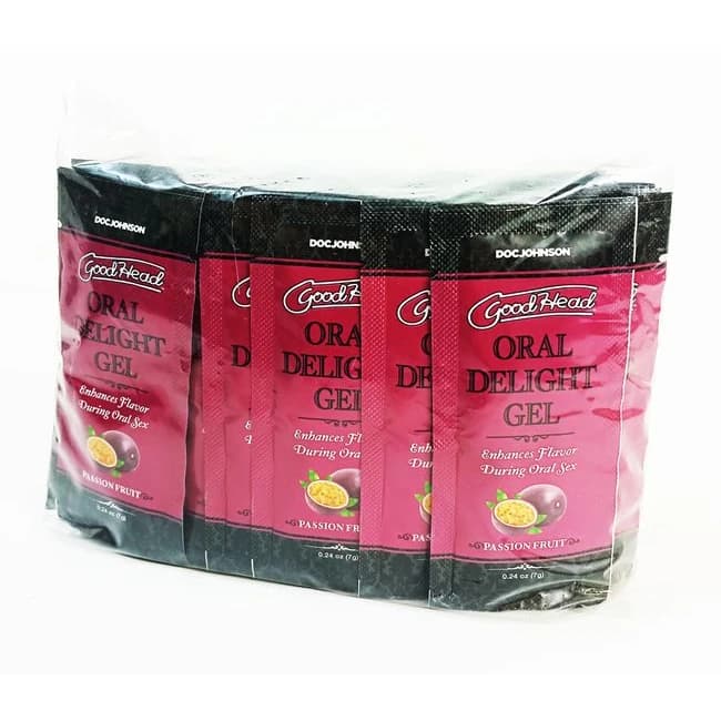 GOODHEAD ORAL DELIGHT GEL BULK REFILL PASSION FRUIT 48 PCS 0.24 OZ - Image 1 GOODHEAD ORAL DELIGHT GEL BULK REFILL PASSION FRUIT 48 PCS 0.24 OZ - Image 1
