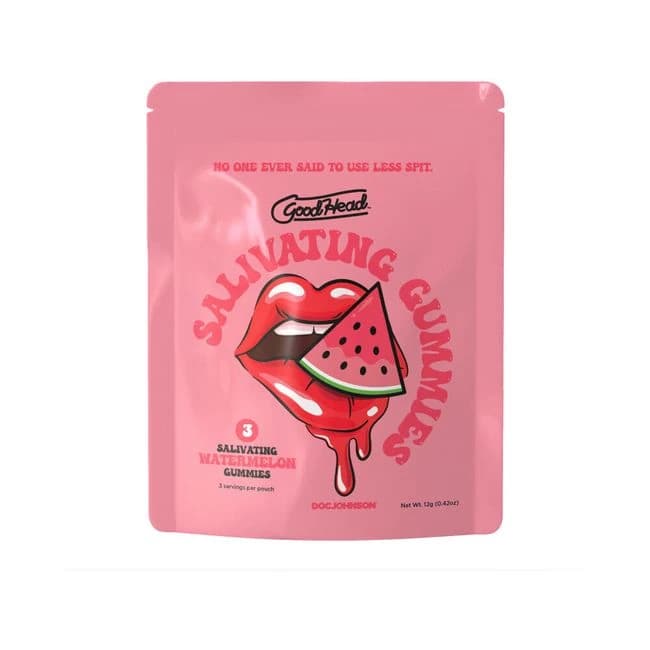 Goodhead Salivating Gummies 3-Pack Watermelon, image 1