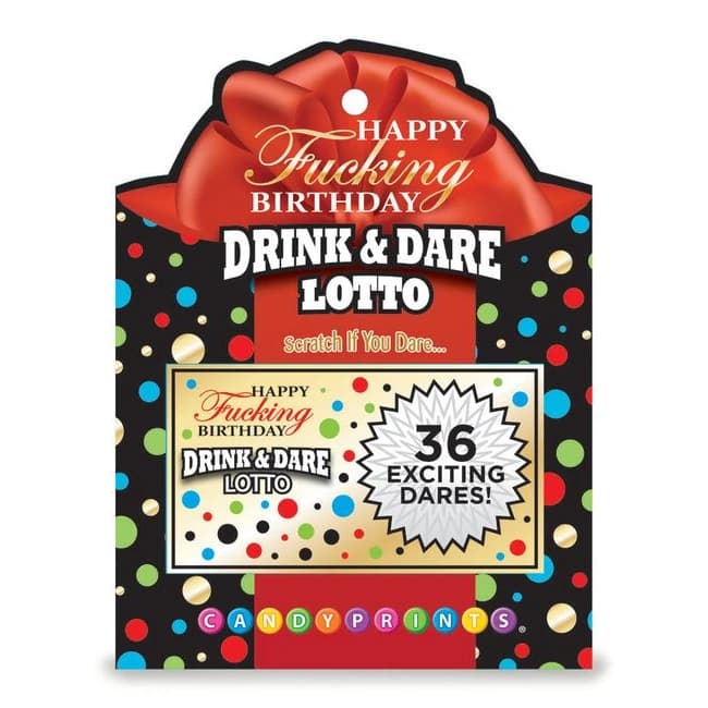 Happy Fucking Birthday Lotto Cards - Image 1 Happy Fucking Birthday Lotto Cards - Image 1