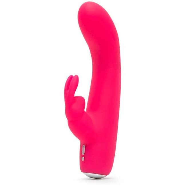 Happy Rabbit Mini Usb Vibrator Rechargeable Pink - Image 1 Happy Rabbit Mini Usb Vibrator Rechargeable Pink - Image 1