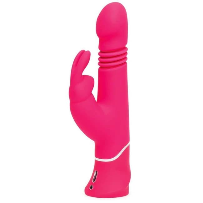 Happy Rabbit Thrusting Rechargeable Rabbit Pink - Image 1 Happy Rabbit Thrusting Rechargeable Rabbit Pink - Image 1