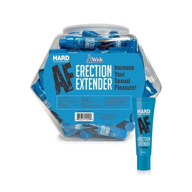 Hard Af Fishbowl 65 Pack Erection Extender 10ml - Image 1 Hard Af Fishbowl 65 Pack Erection Extender 10ml - Image 1