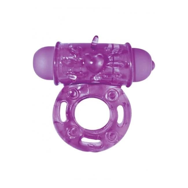 Hero Dynamic Scream Maker Cockring Waterproof Purple, image 1