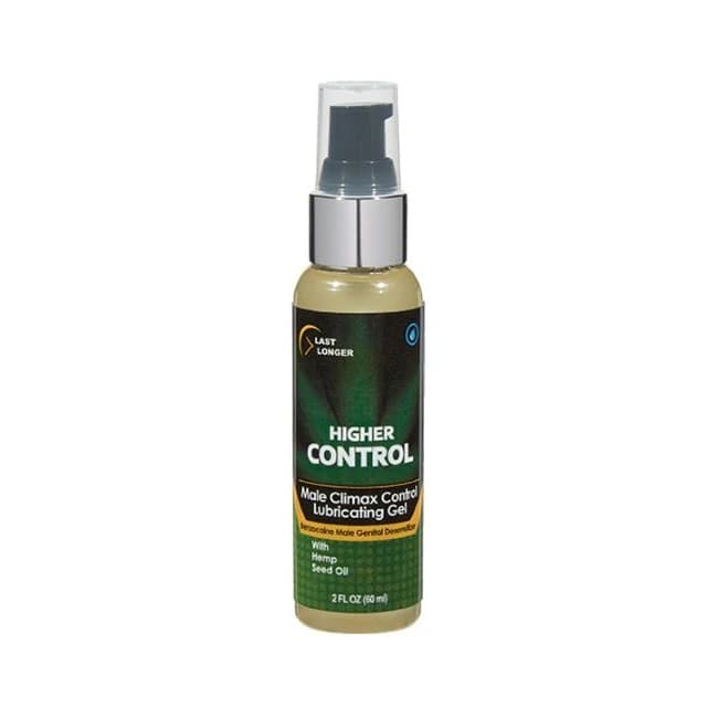 Higher Control Climax Control Gel W/hemp Seed Oil 2 Oz - Image 1 Higher Control Climax Control Gel W/hemp Seed Oil 2 Oz - Image 1