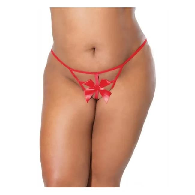 Holiday Bow G-String, image 1