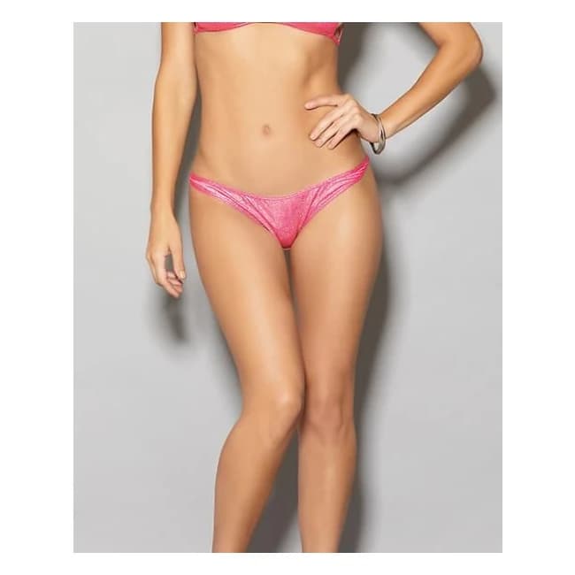 Hologram Black Light Dancewear Side Clip Ruched Back Panty, image 1