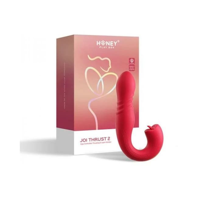 Honey Play Box Joi Thrust 2 App-Controlled Thrusting Vibrator & Clit Licker, image 1