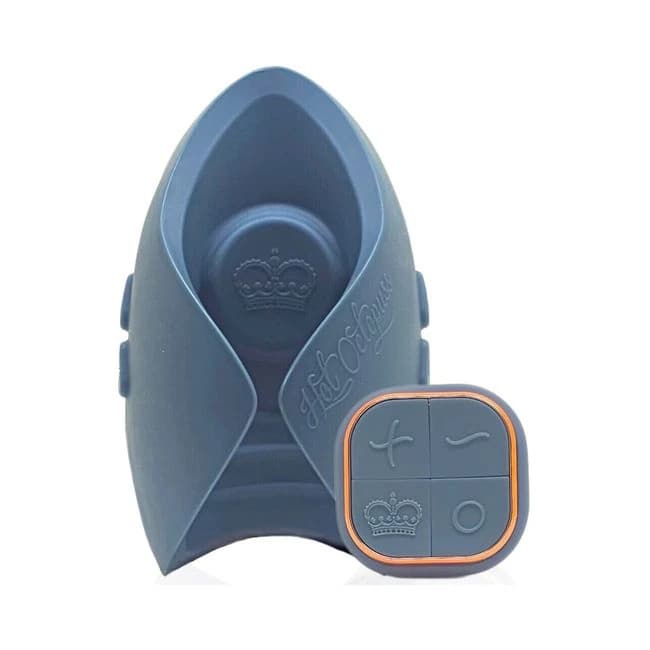 Hot Octopuss Pulse Duo Rechargeable Remote Control Vibrating Stroker Blue, image 1