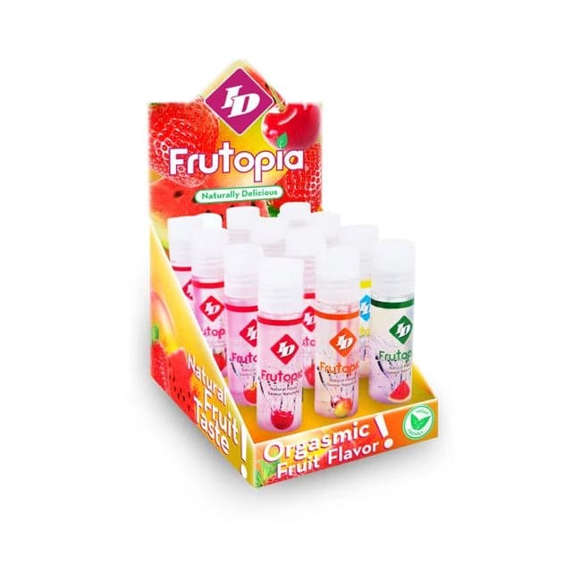 Id Frutopia Flavored Lubricant Assorted 1 Fl Oz Display (12), image 1