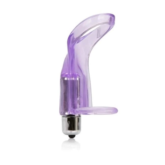 Intimate Pleasure Ring Vibrating Purple Enhancer, image 1