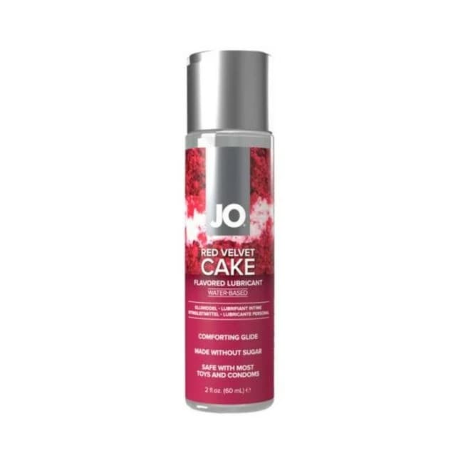 Jo Red Velvet Cake Flavored Water-Based Lubricant 2 Oz., image 1