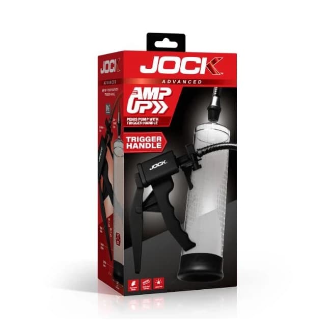Jock Advanced Amp Up Penis Pump W/trigger Handle - Image 1